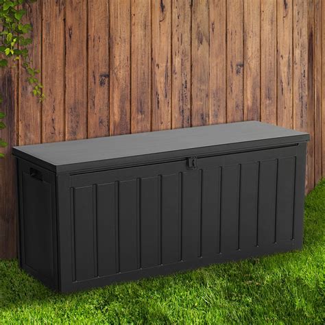 lockable outside storage boxes